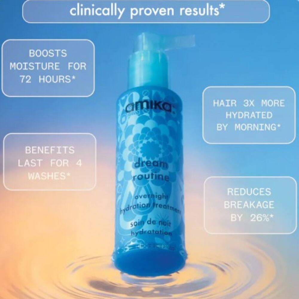 Amika Dream Routine Overnight Hydrating Hair Mask NEW - Picture 2 of 3